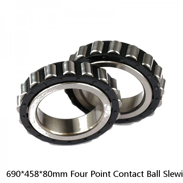 690*458*80mm Four Point Contact Ball Slewing Bearing