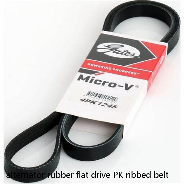 alternator rubber flat drive PK ribbed belt