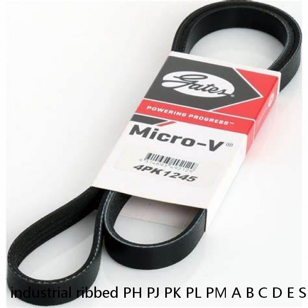 industrial ribbed PH PJ PK PL PM A B C D E SPZ SPA SPB SPC ribs type drive v belts manufacturer