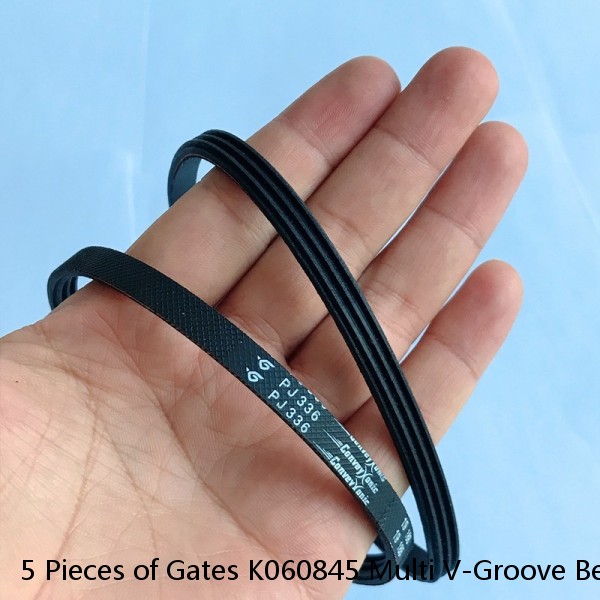 5 Pieces of Gates K060845 Multi V-Groove Belt