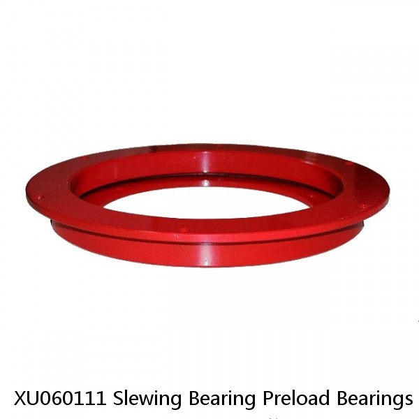 XU060111 Slewing Bearing Preload Bearings