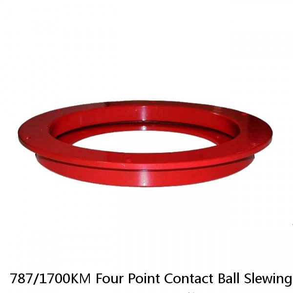 787/1700KM Four Point Contact Ball Slewing Bearing Ring