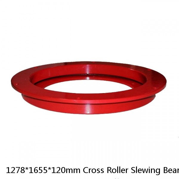 1278*1655*120mm Cross Roller Slewing Bearing