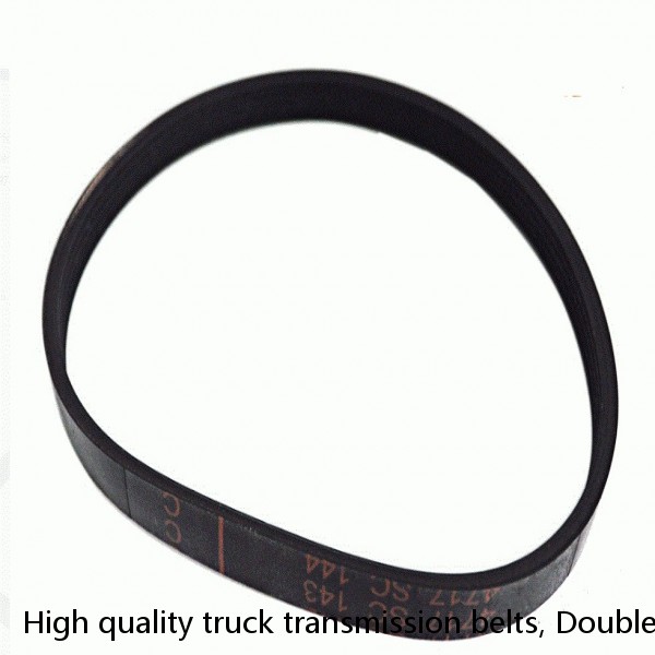 High quality truck transmission belts, Double grooved rib fan belts 12DPK are suitable for JAC Valin trucks.